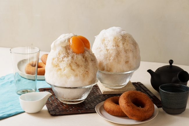 『koe donuts kyoto』の『京かき氷』2種