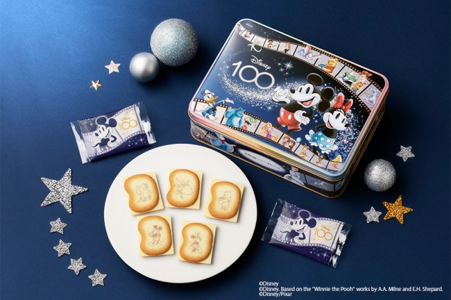 〈Disney SWEETS COLLECTION by 東京ばな奈〉ディズニー100 ショコラサンド「見ぃつけたっ」 スペシャル缶