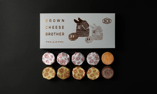 『ブラウンチーズブラザー BROTHER BOX』（10個入り 3,240円）