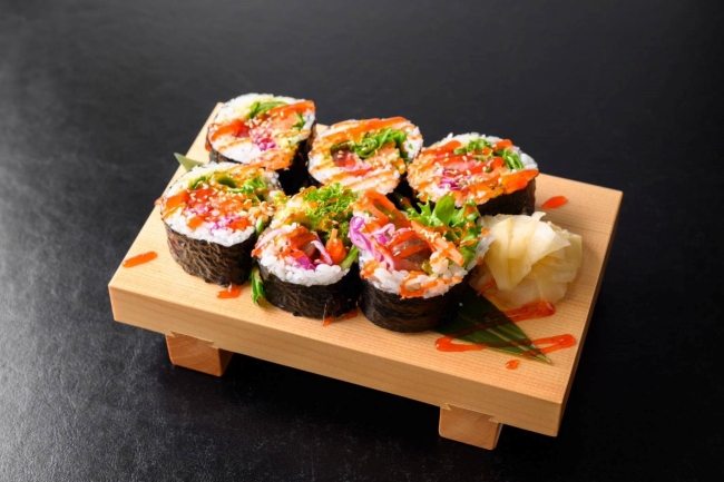 『Wagyu Sushi Roll』で提供される寿司