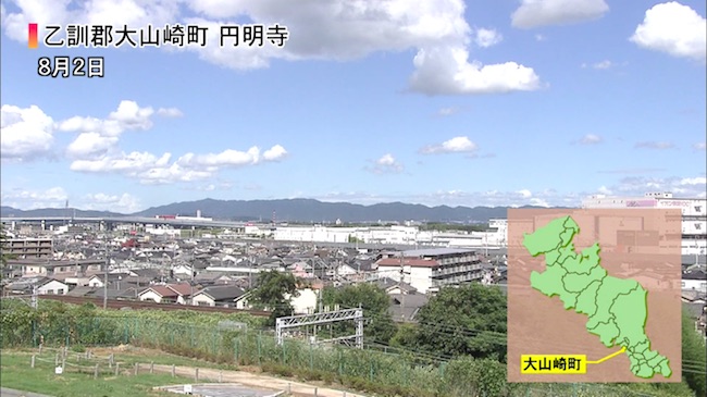 大山崎町円明寺の風景