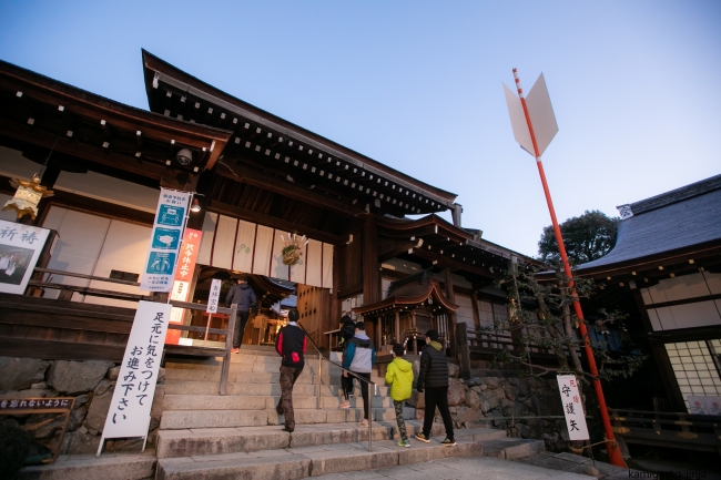 賀茂別雷神社で飾られる大守護矢
