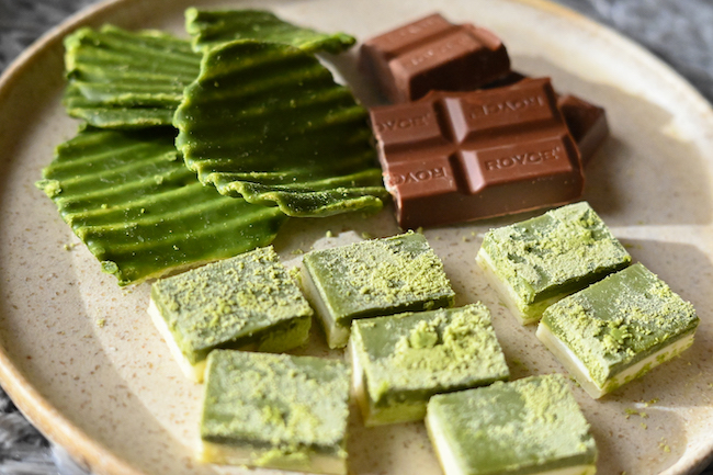 ロイズ京都の抹茶味のチョコレート