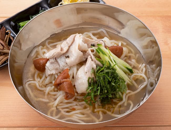 牛角焼肉食堂_梅しそ冷麺