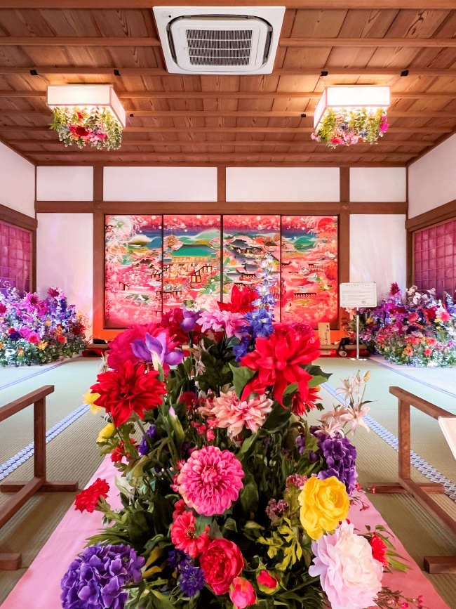 花咲く京都『花の間』イベント風景