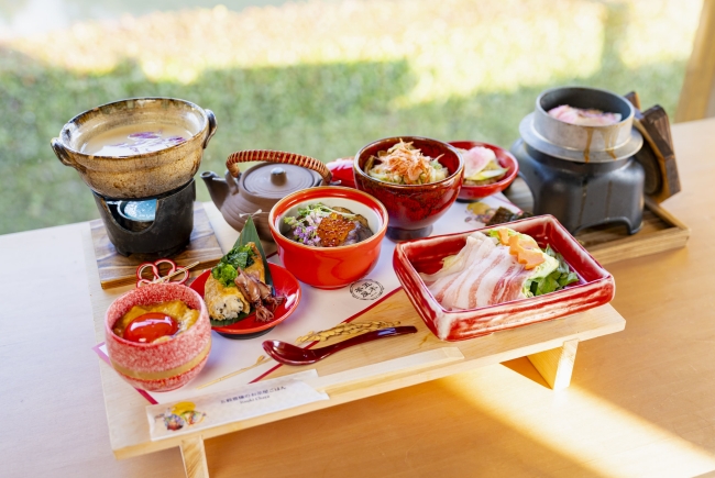 春の京丼五種食べ比べ膳　伏見稲荷店