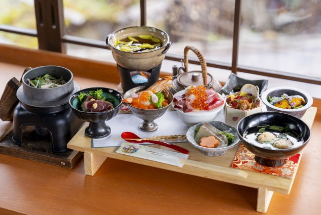 春の京丼五種食べ比べ膳　清水店