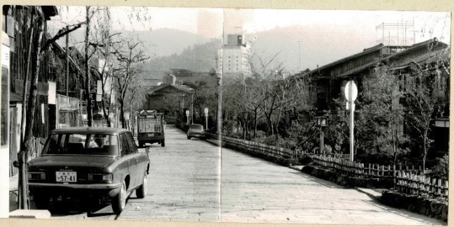 昔の祇園白川の写真