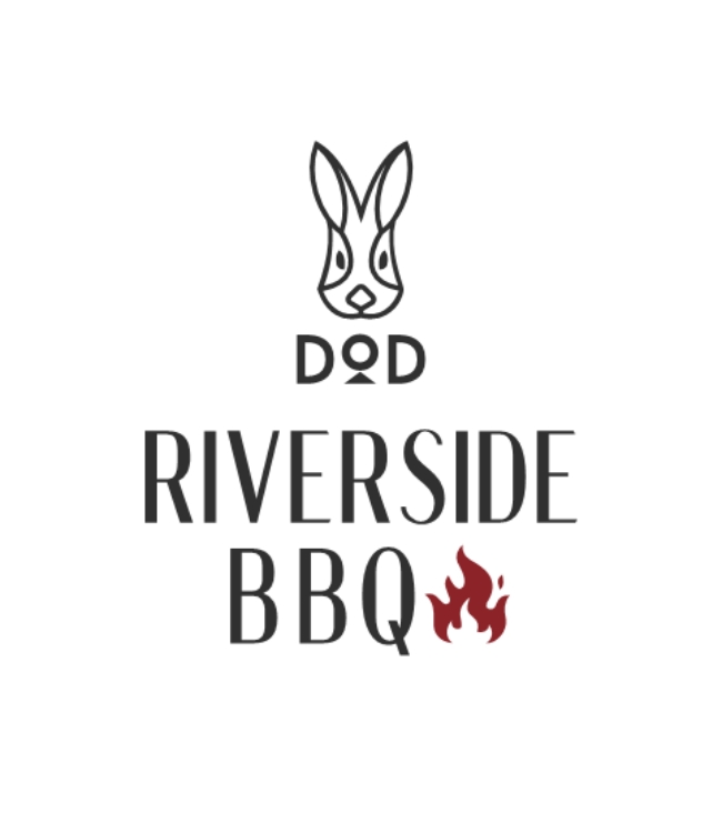 『DOD RIVERSIDE BBQ』のロゴ