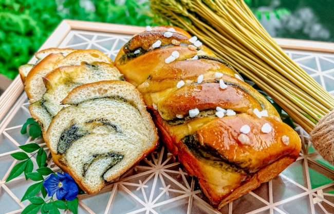 フォーシーズンズホテル京都「Green Tea Babka（グリーンティーバブカ）」