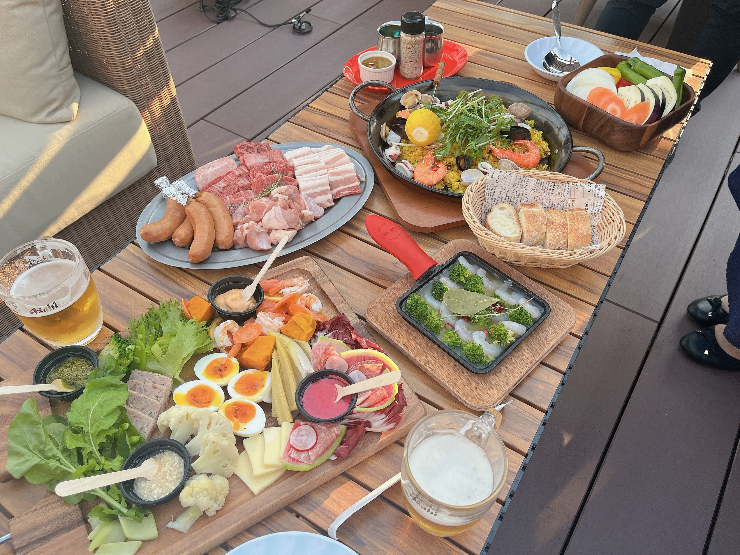 まだ間に合う! 京都高島屋のビアガーデンでフレンチスタイルBBQ