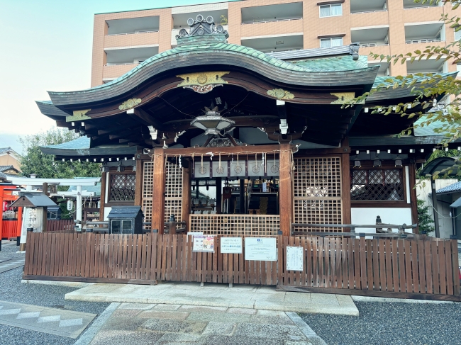 玄武神社の全景