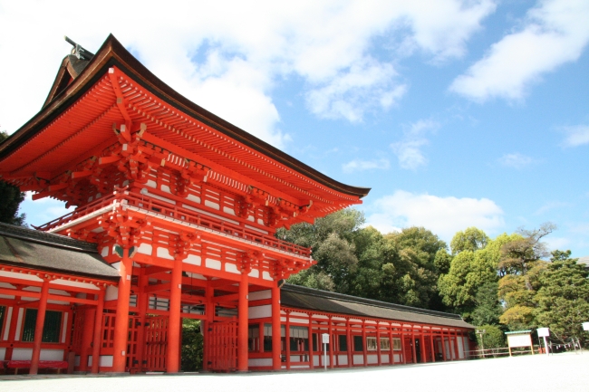 下鴨神社の楼門