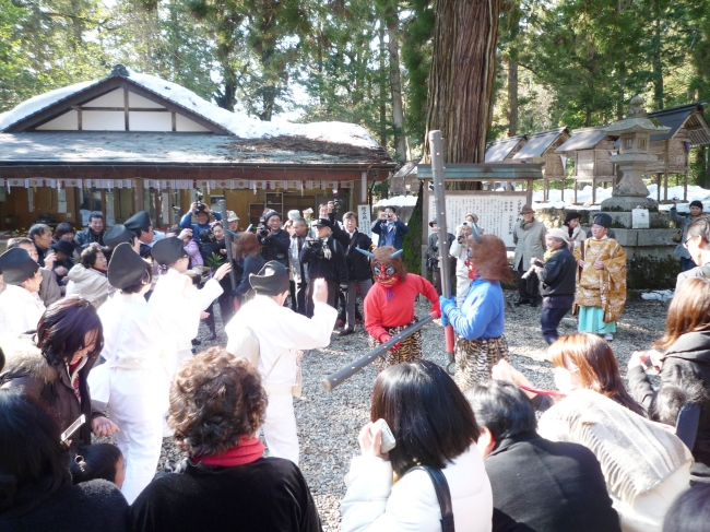 福知山市を代表するパワースポット元伊勢の節分祭