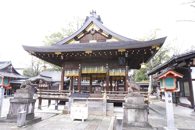 護王神社の境内