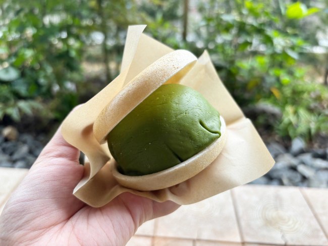 本館クレープもなか(抹茶)