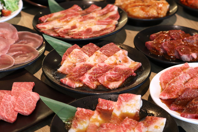 焼肉やる気PREMIUM西大路五条店のお肉