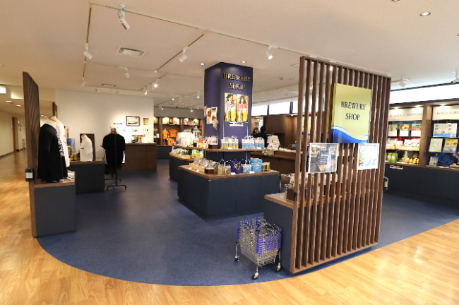 サントリー 天然水のビール工場 京都のショップ