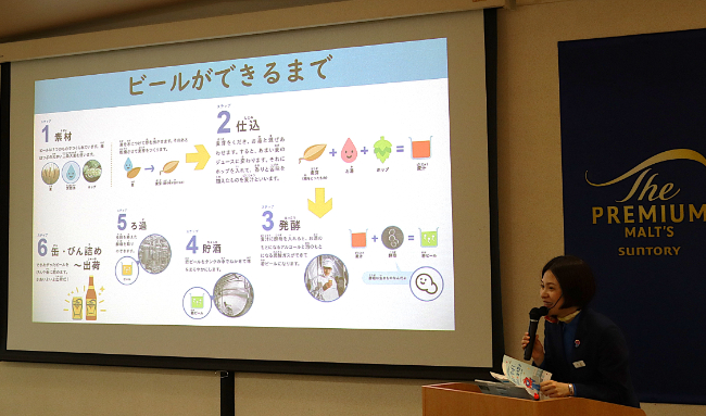 ビールができるまでの説明