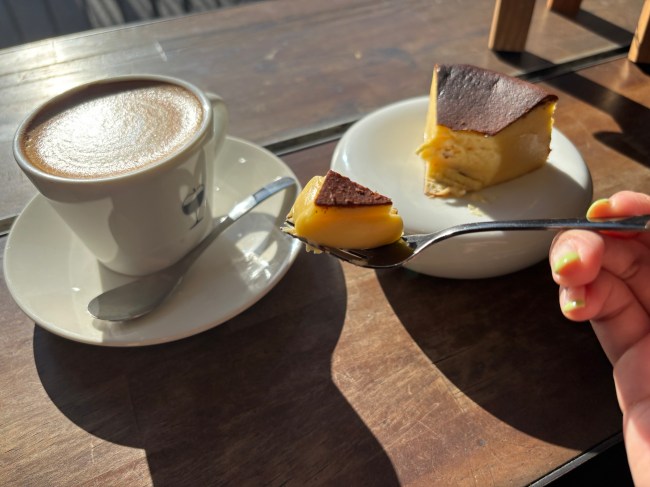 『Gastromesón Chuleta』のチーズケーキ