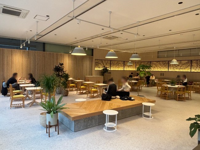 『Natural cafe』の店内