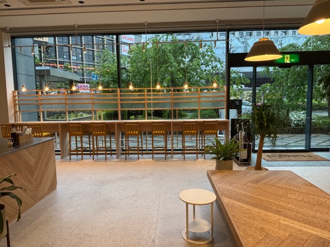 『Natural cafe』の店内
