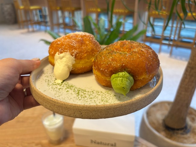 『Natural cafe』のホイップと抹茶