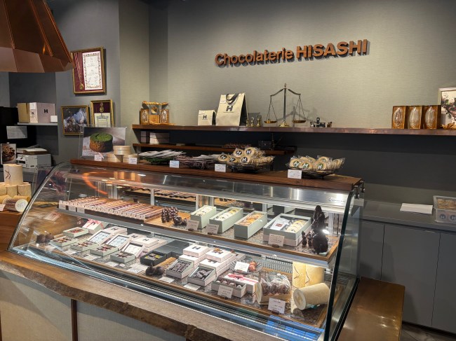 Chocolaterie HISASHIの内観