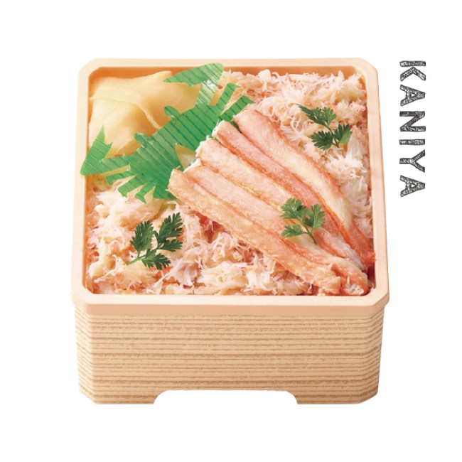 かにづくしちらし