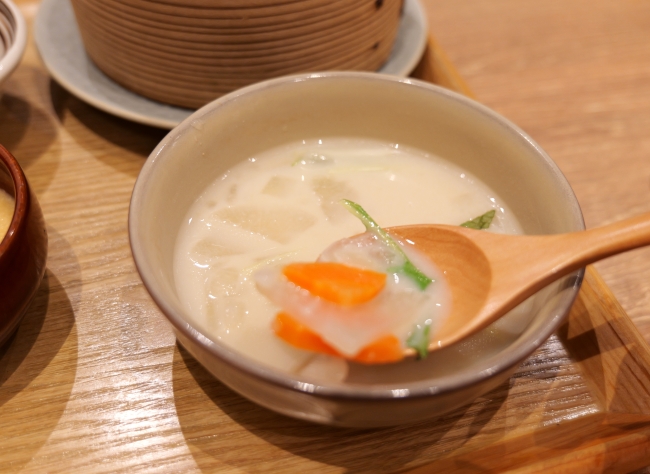 豆乳スープ