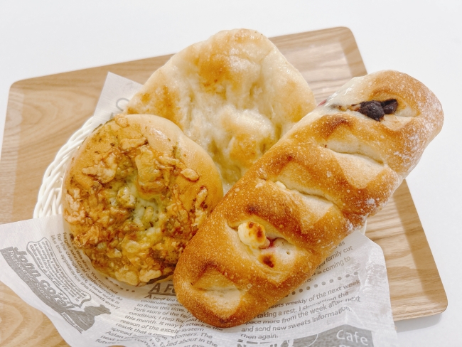 おすすめのパン3種