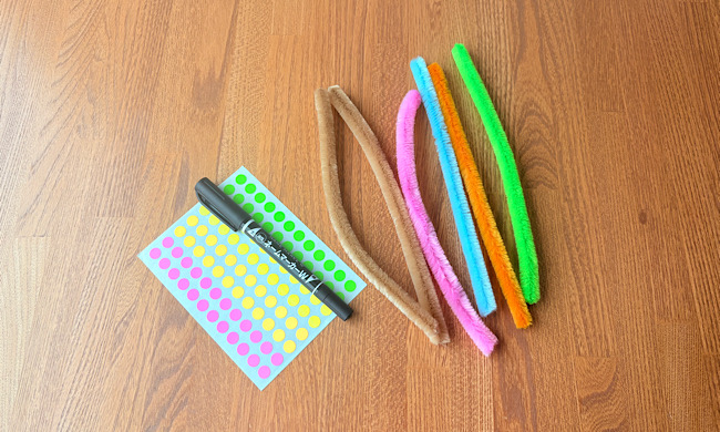 カタツムリの工作の準備物