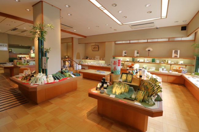 福寿園 宇治茶工房のお土産ショップ