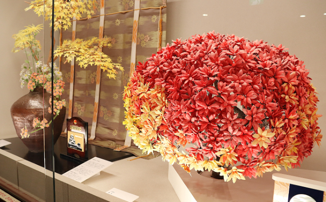 京菓子資料館の展示