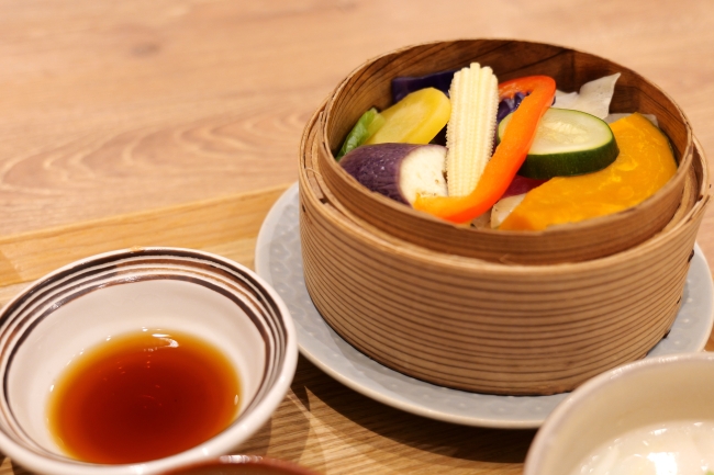 こだわりの野菜せいろ