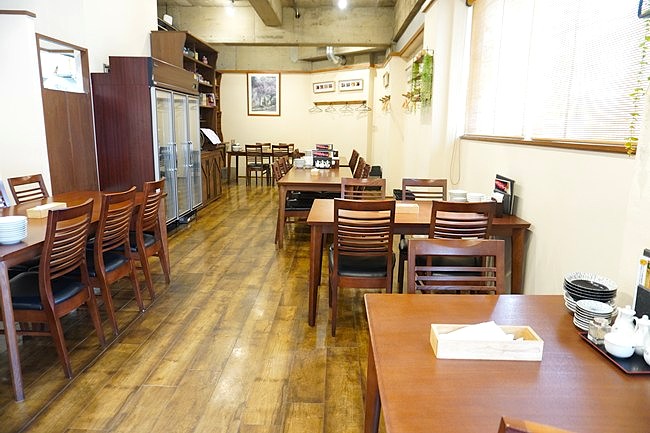 中国廣東料理紫藤花の店内