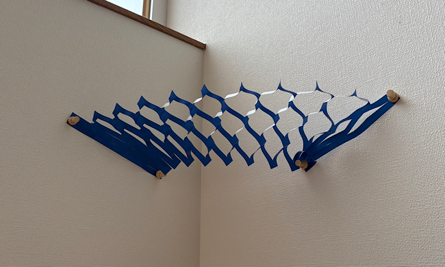 折り紙で作った天の川