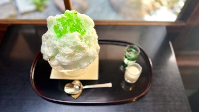 『大極殿本舗 六角店 栖園』のかき氷