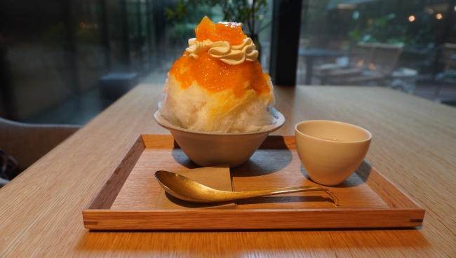 HYSOOPせとかみかんのかき氷