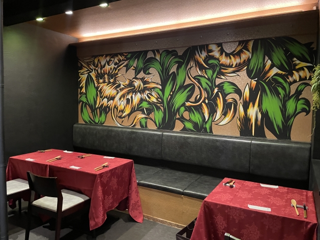店内の個室（ソファ席）