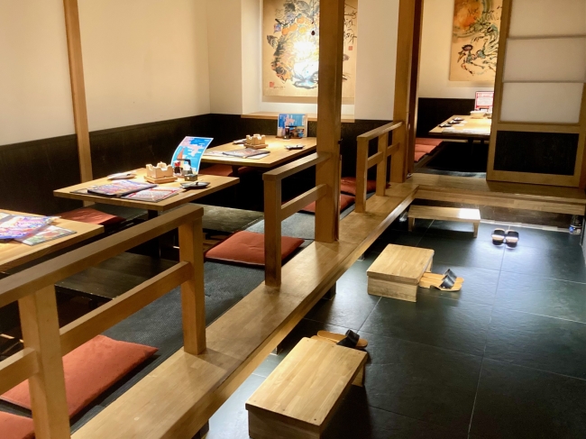 店内座席