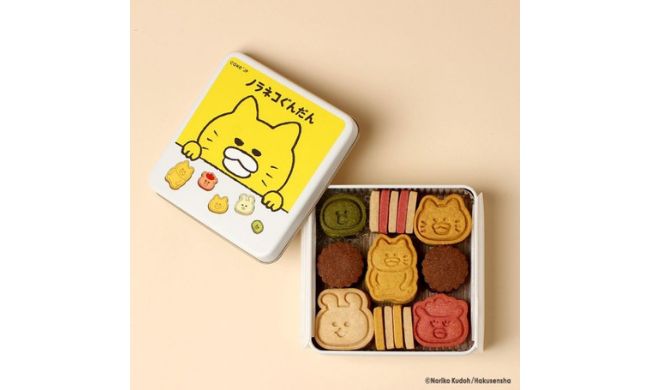 「ノラネコぐんだん」クッキー缶