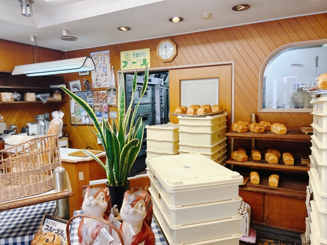 お店の奥の様子