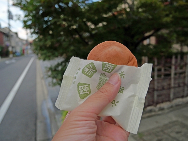 阿闍梨餅　中身
