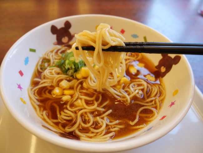 魁力屋　お子さまーメンの麺
