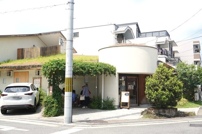 パティスリー菓欒の店舗外観