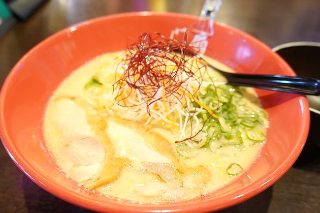 らーめん門扇伏水酒蔵店の黄桜の酒粕らーめん