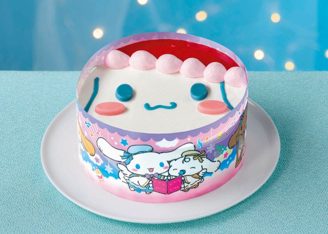 シナモロールのケーキ