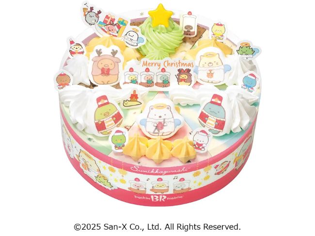 サーティワン アイスクリーム「すみっコぐらし クリスマス パレット６」