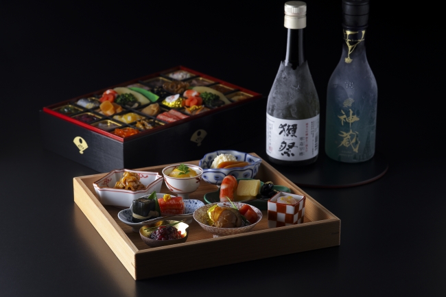 下鴨茶寮『酒肴おせち 冷凍一段 お酒付』